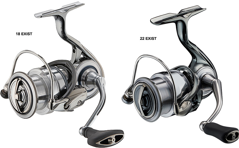 daiwa 22 exist vs 18 exist