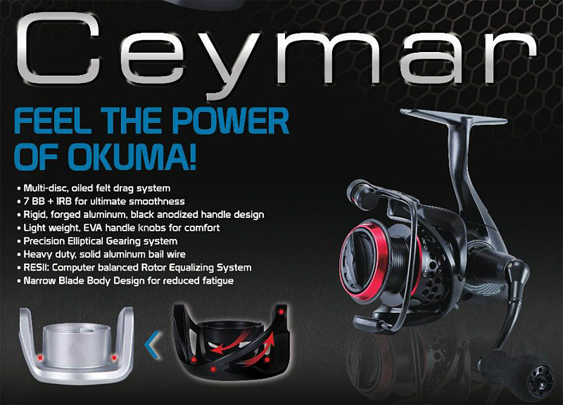 Okuma Ceymar Spinning Reel